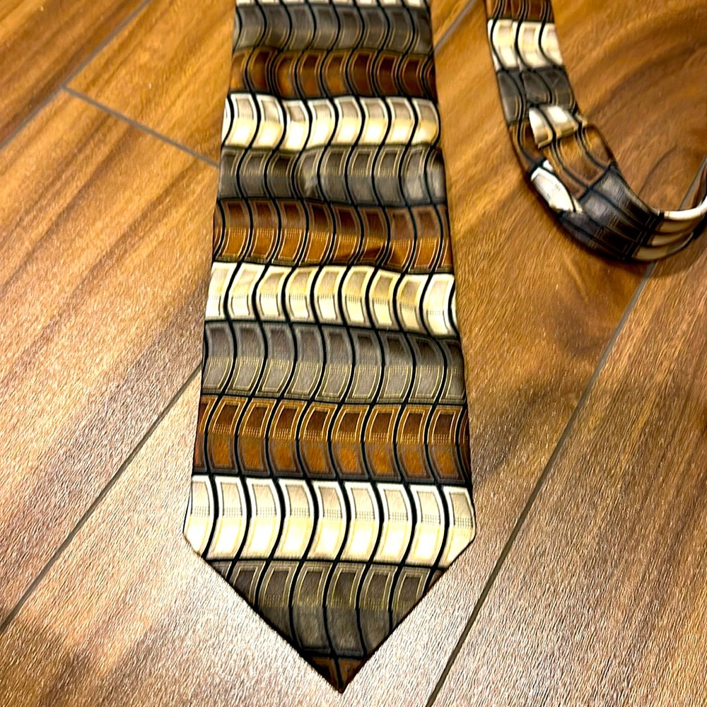 Brown Alexander Julian Colours Tie